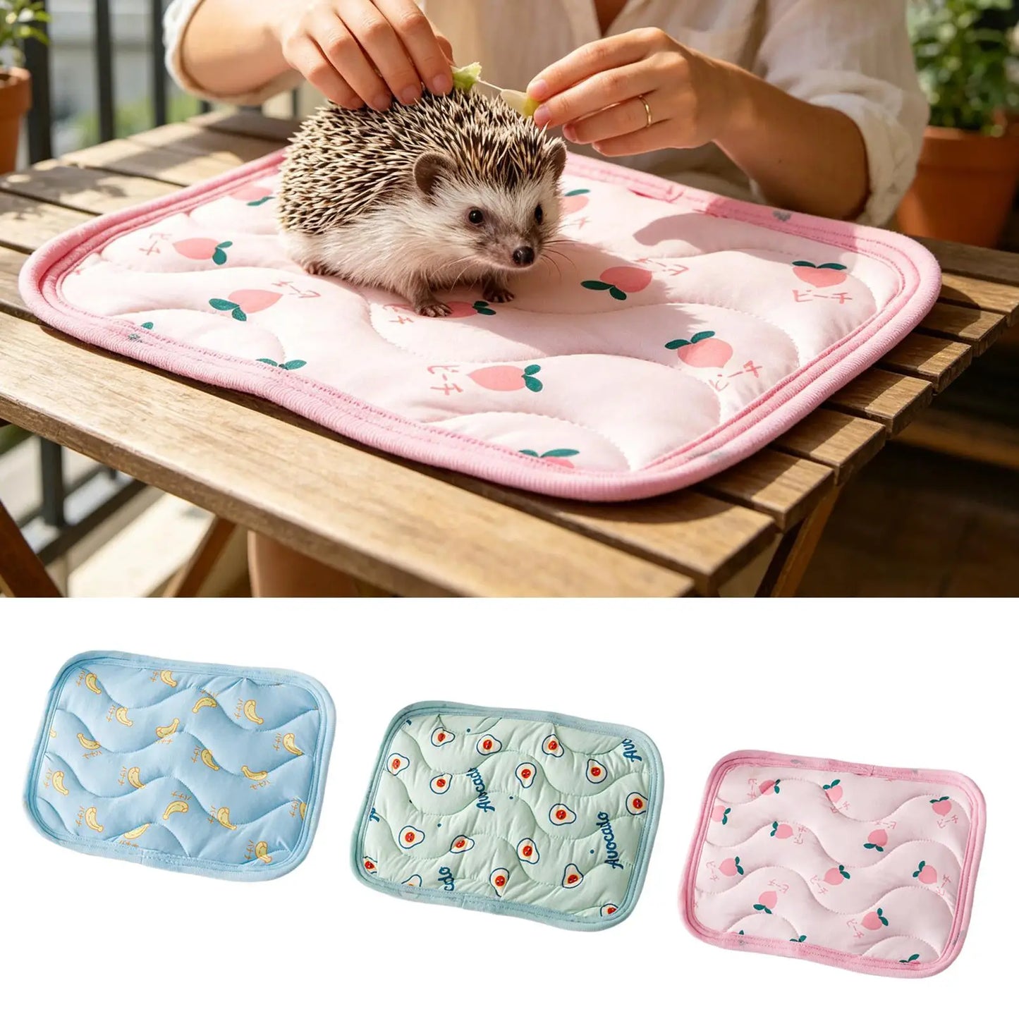 Pet Cooling Mat – Ice Silk Bed for Dogs, Cats & Small Pets