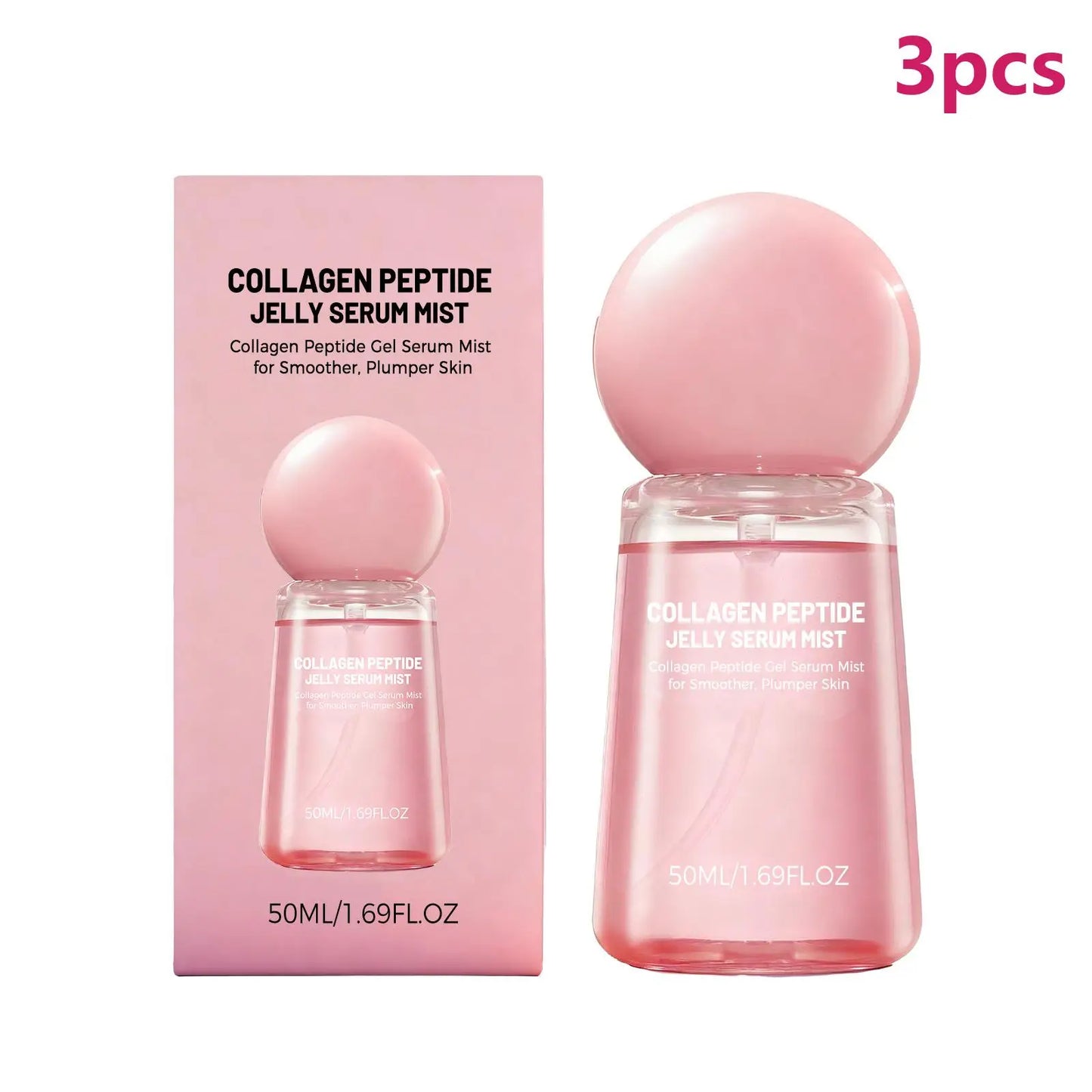 Collagen Peptide Jelly Mist Serum | Deep Hydration Face Spray