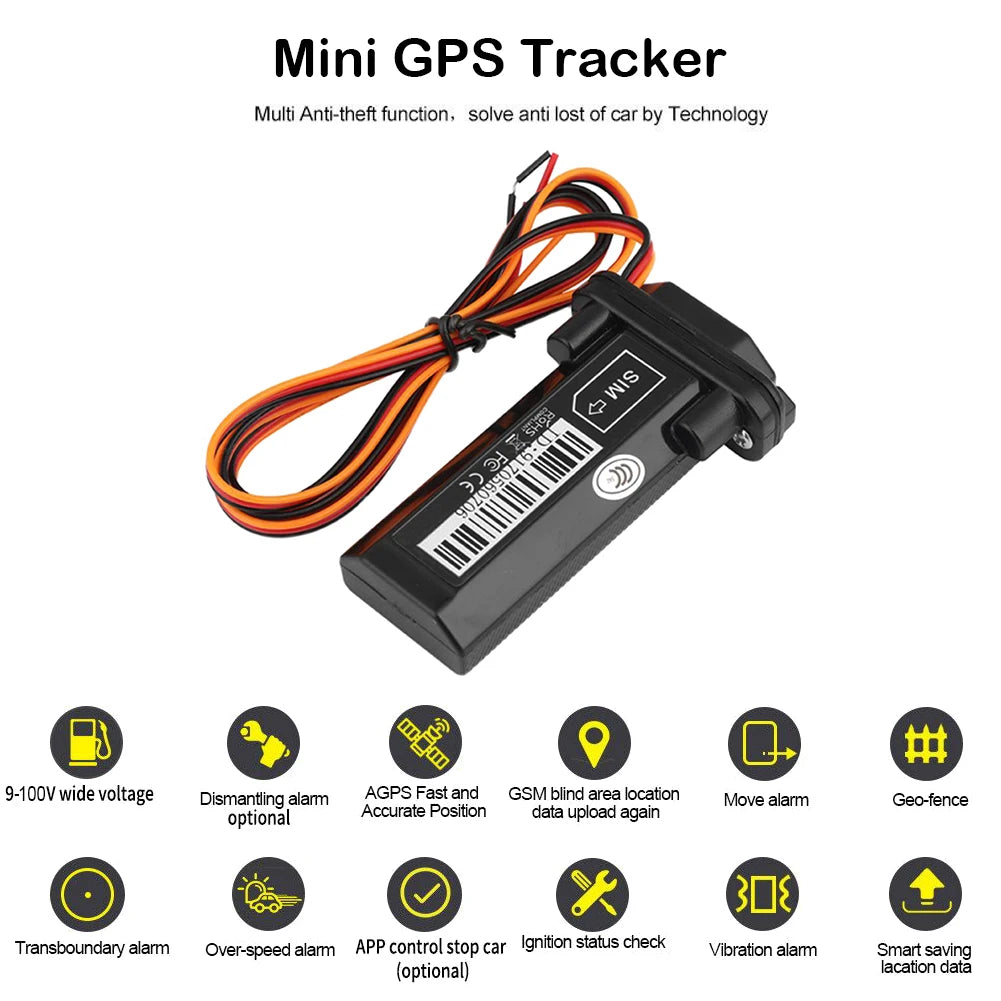 1/2PCS GPS Tracker ST-901 Vehicle Tracking Device Waterproof motorcycle Car Mini GPS GSM SMS locator with real time tracking Peaceful Pleasures Health and Wellness