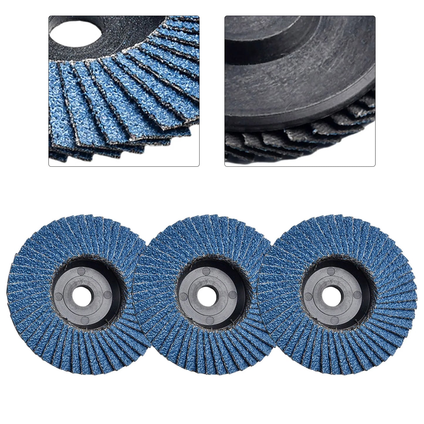 Flat Flap Discs Sanding Disc Bore Mini Angle Grinder Grinding Wheel