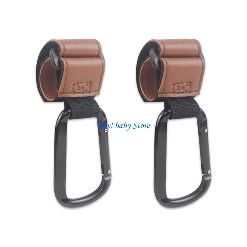 Adjustable Anti-Skid Stroller Hooks | Pram Bag Hangers