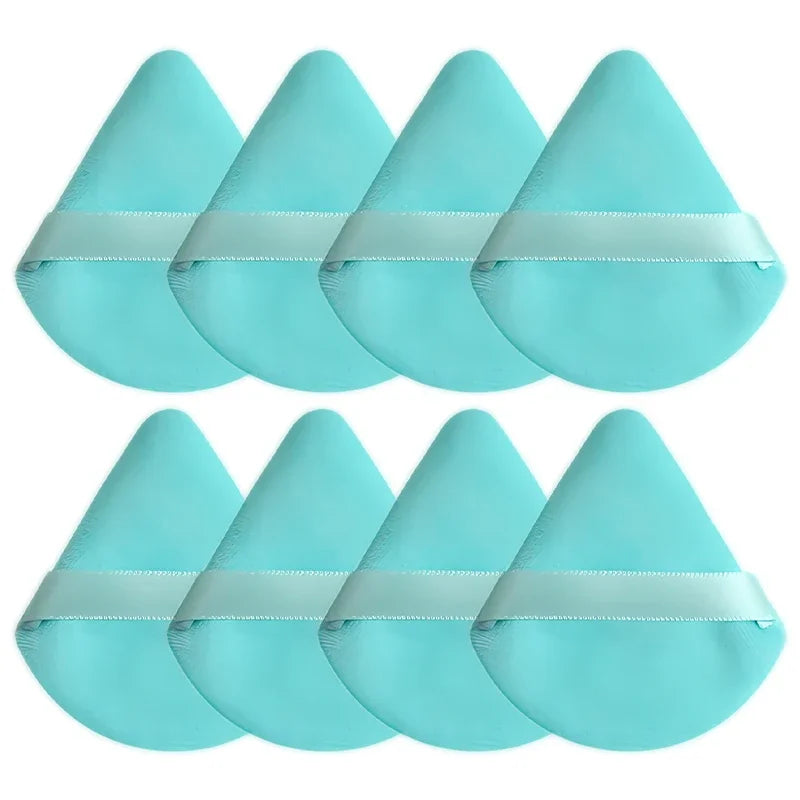 Velvet Triangle Makeup Puff | Soft Sponge Foundation Blender