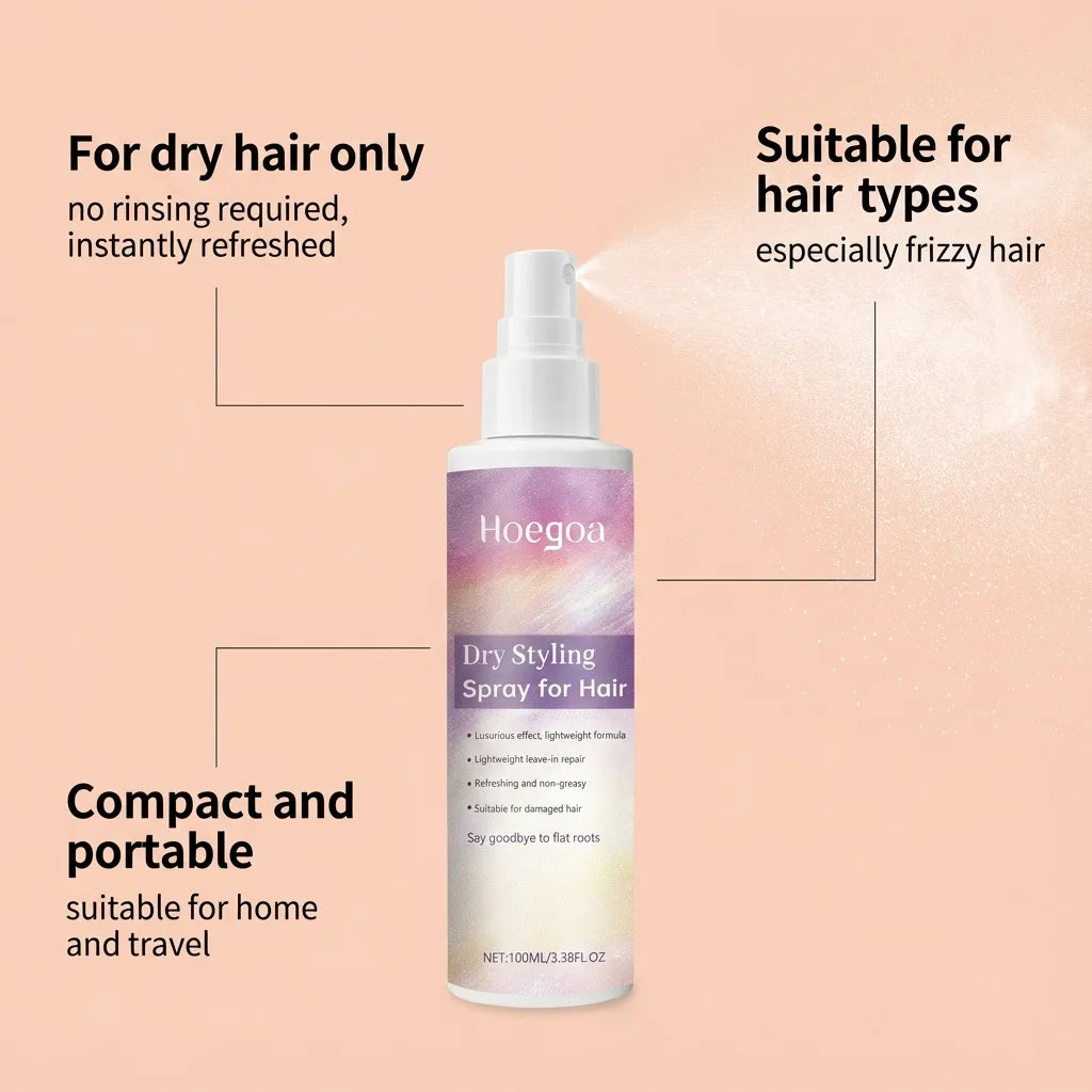 HOEGOA Hair Moisturizing Spray – Frizz Control & Smoothing