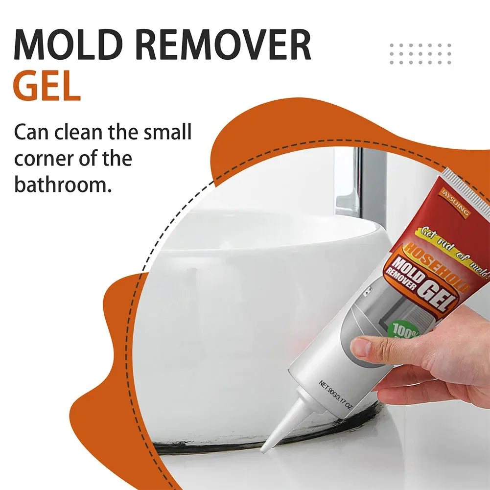 High-quality Bathroom and kitchen walls cleaning agent Cleaning Repairing Household Mold Remover Gel Mildew Cleaning Agent Peaceful Pleasures Health and Wellness