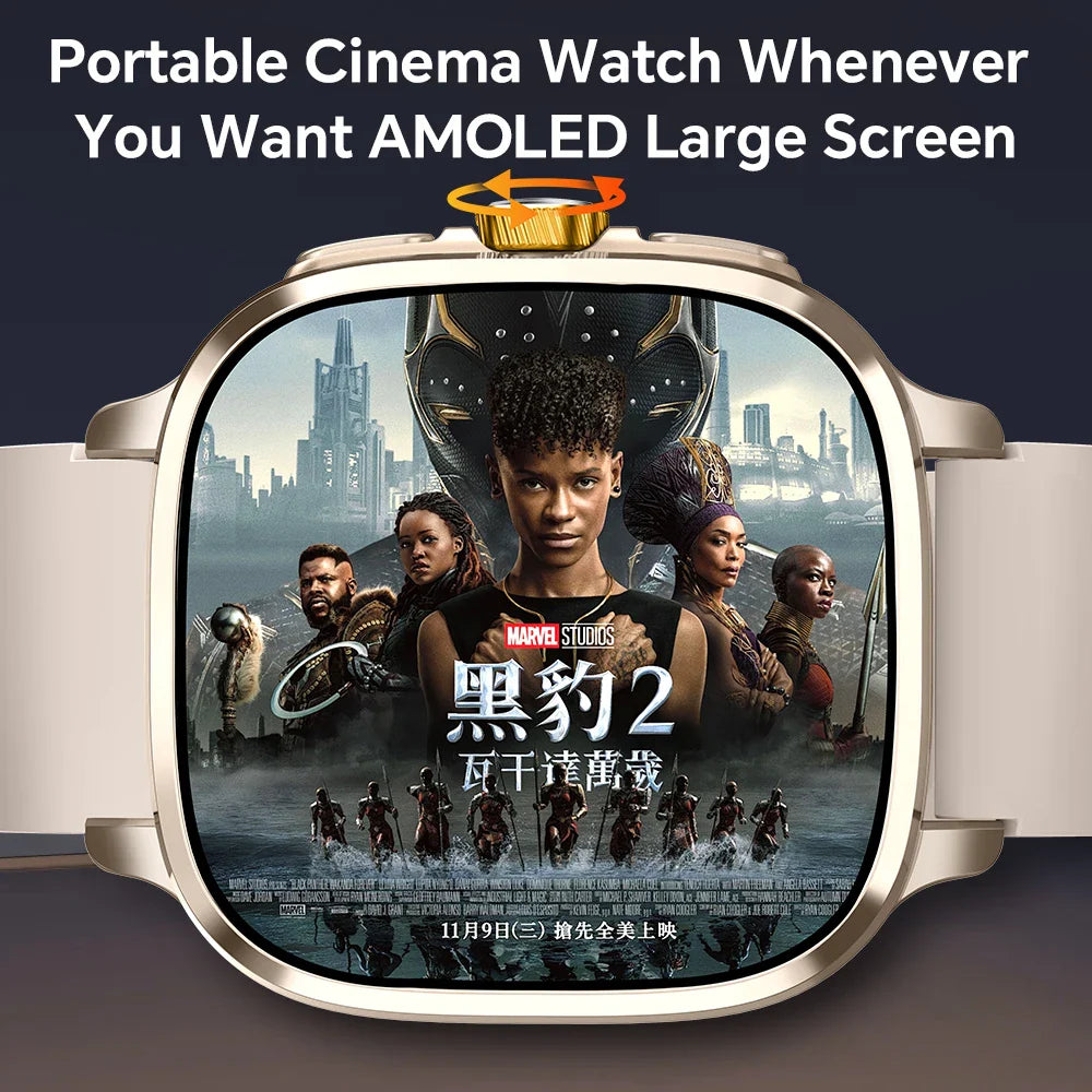 Zestbolt S99 Android 13 Smartwatch 4G LTE SIM GPS AMOLED
