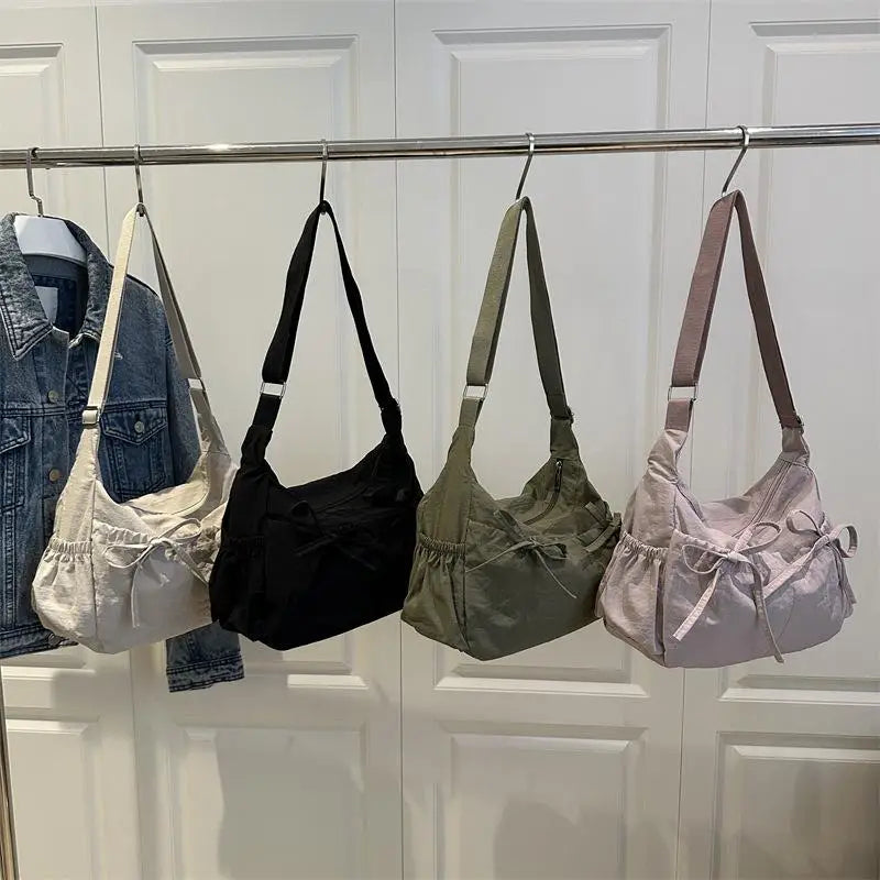 JETTING Women's Pleated Tote Bag | Lightweight Shoulder Crossbody