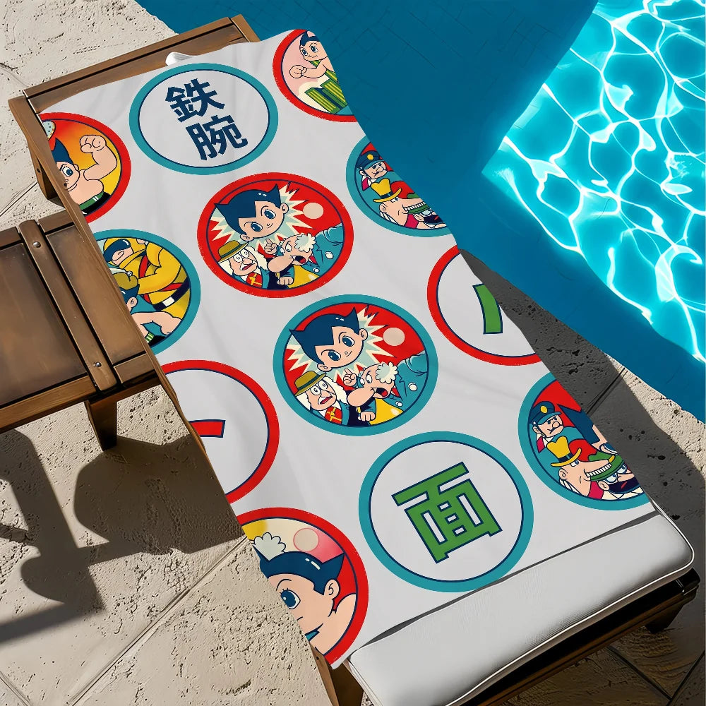 Quick-Dry Microfiber Beach Towel | Soft Pool & Travel Towel Quick-Dry Beach Towel Peaceful Pleasures Health and Wellness z5 STJ40x70CM