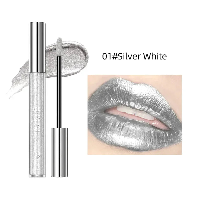 Glitter Holographic Lip Gloss – 15 Shades, Waterproof & Hydrating