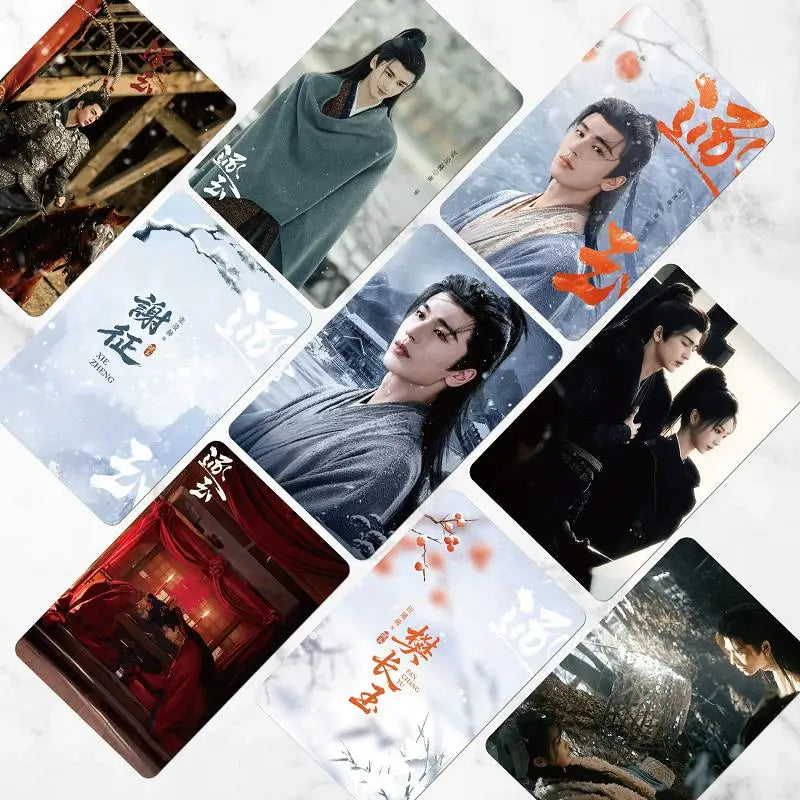 Pursuit Jade Lomo Cards Tian Xiwei Zhang Linghe HD Drama Stills