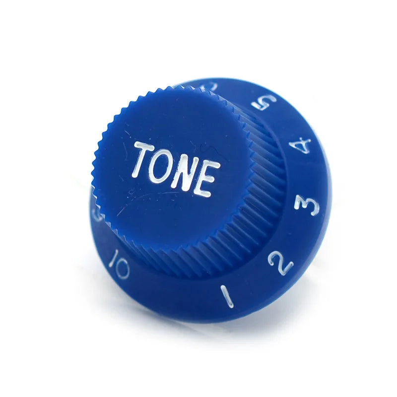 Black Plastic Volume Tone Control Knob Electric Guitar Pickup