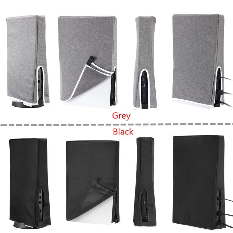 For PS5 Game Console Dust Proof Cover Sleeve Guard Case Waterproof Anti-dust Outer Casing Protective Cover For PS5 Peaceful Pleasures Health and Wellness