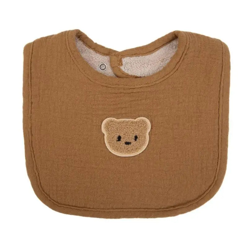 Soft Cotton Baby Bib | Feeding, Drooling & Teething Protection