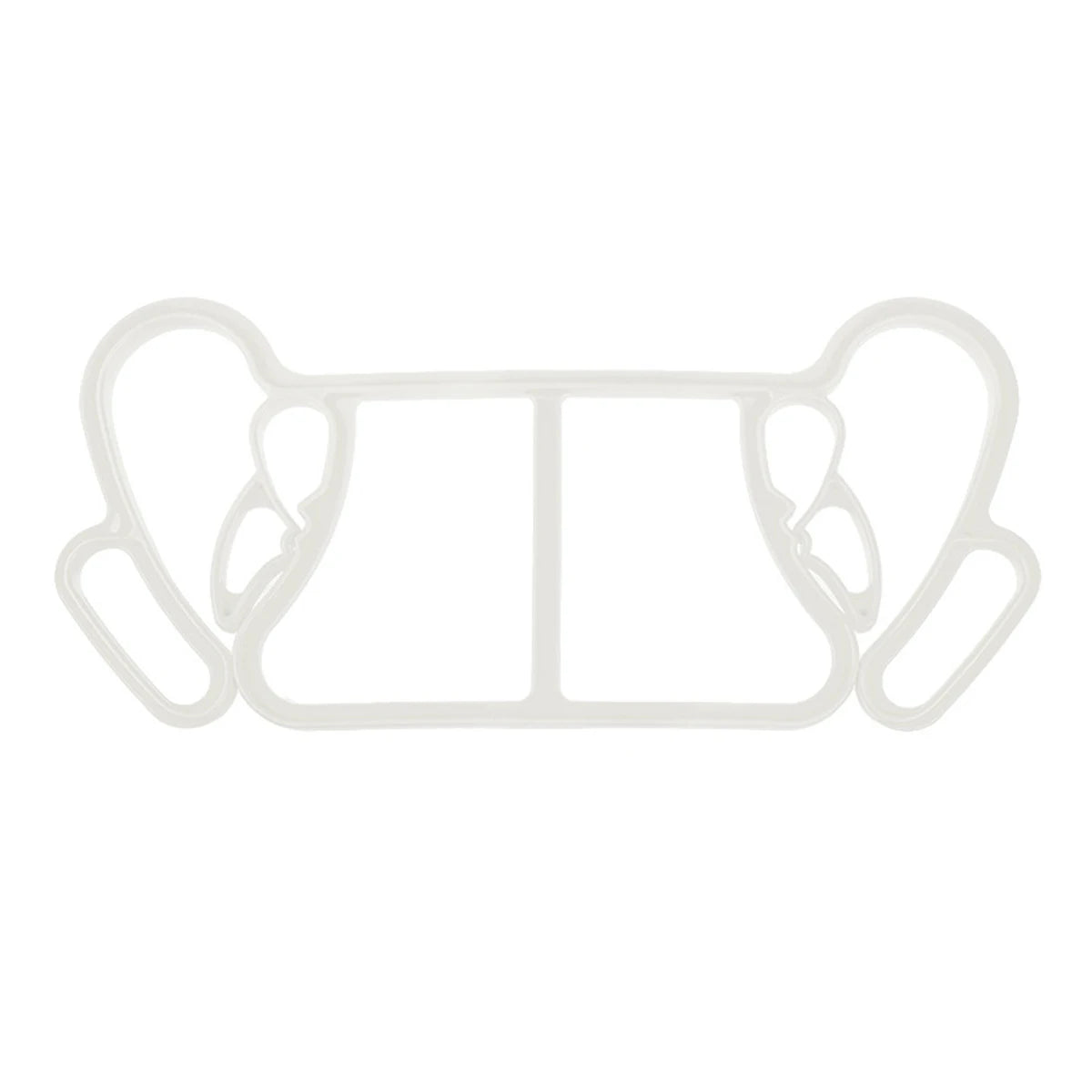 2Pcs Plastic Clothes Drying Clips for Quilts Blankets Bed Sheets Towels Curtains Outdoor Balcony Household Blanket Drying Bracke Peaceful Pleasures Health and Wellness White