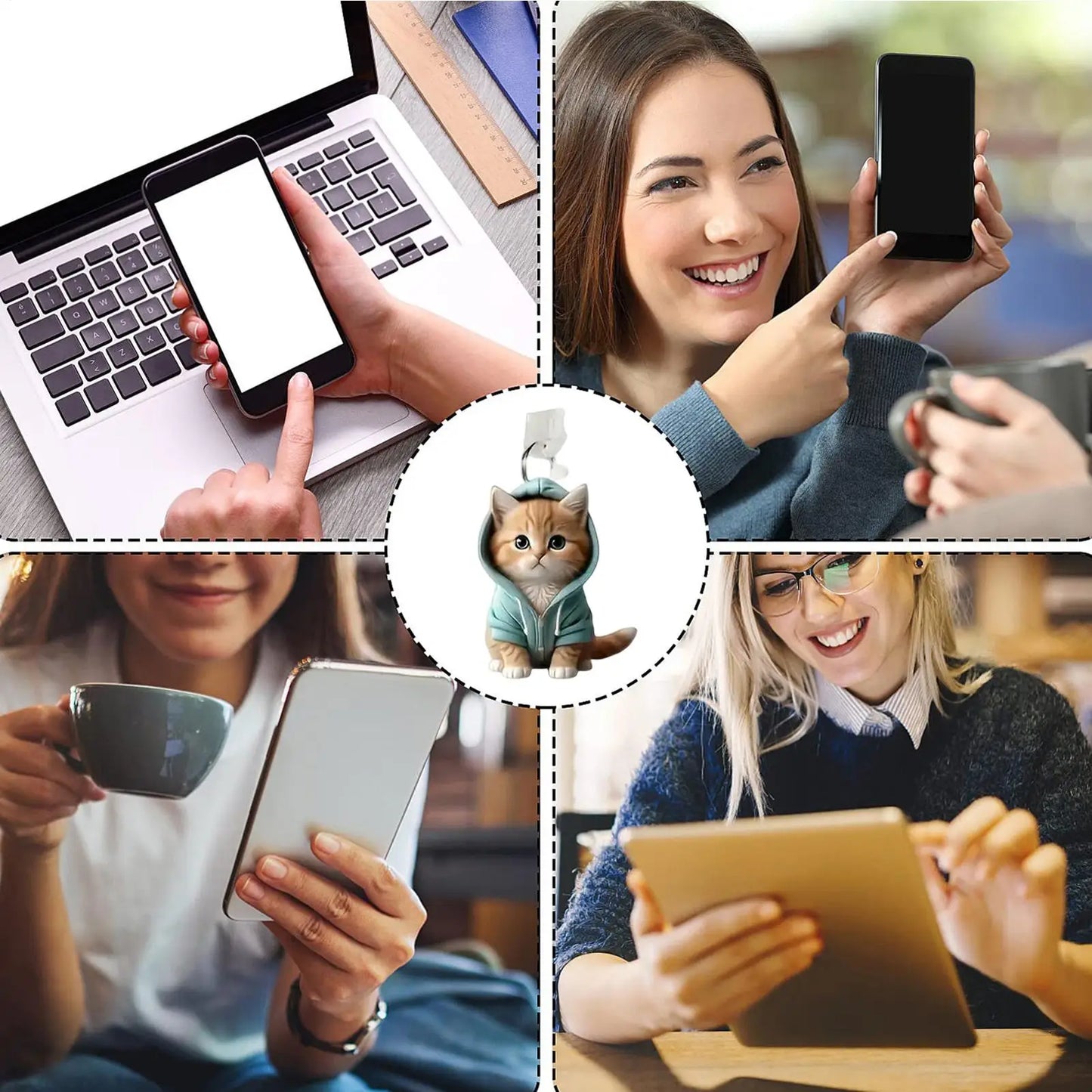Acrylic Dust Plug for Type-C & iPhone Charging Port