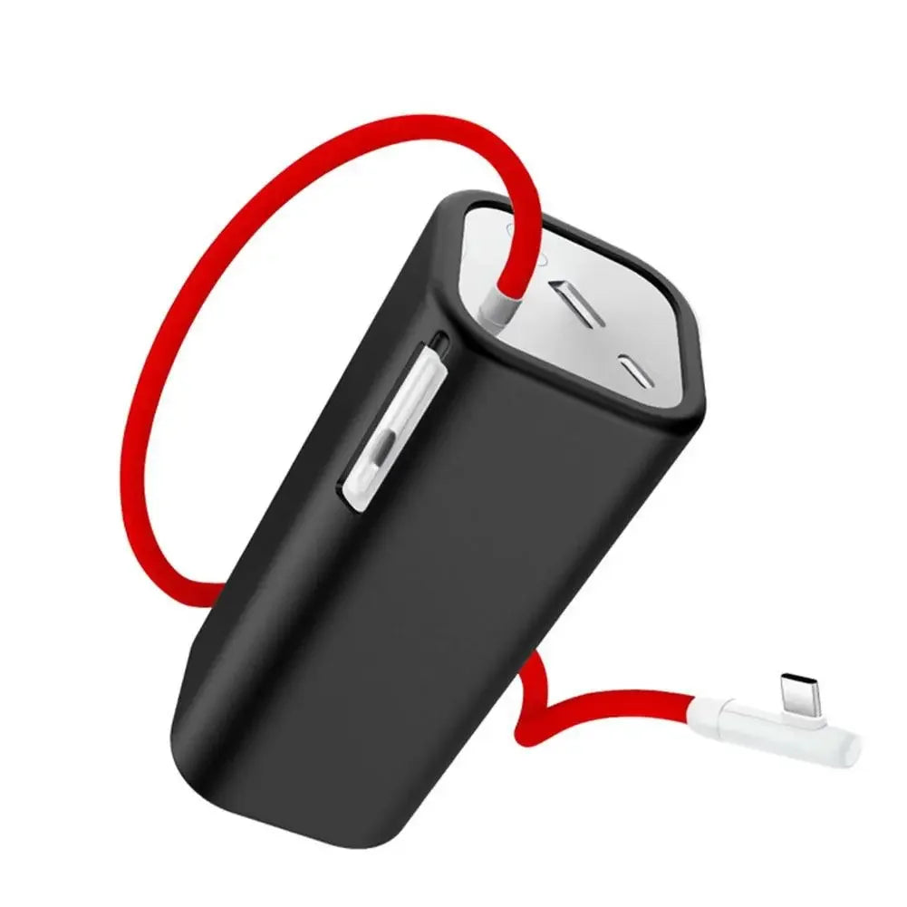 Silicone Case for OnePlus Supervooc 150W Power Bank Storage Travel Protective Cover for OnePlus Supervooc 150W Power Bank Peaceful Pleasures Health and Wellness Black