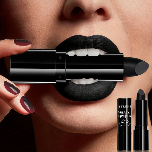Matte Black Lipstick – Waterproof Long-Lasting Gothic Cosplay Matte Lipstick Oasis Select