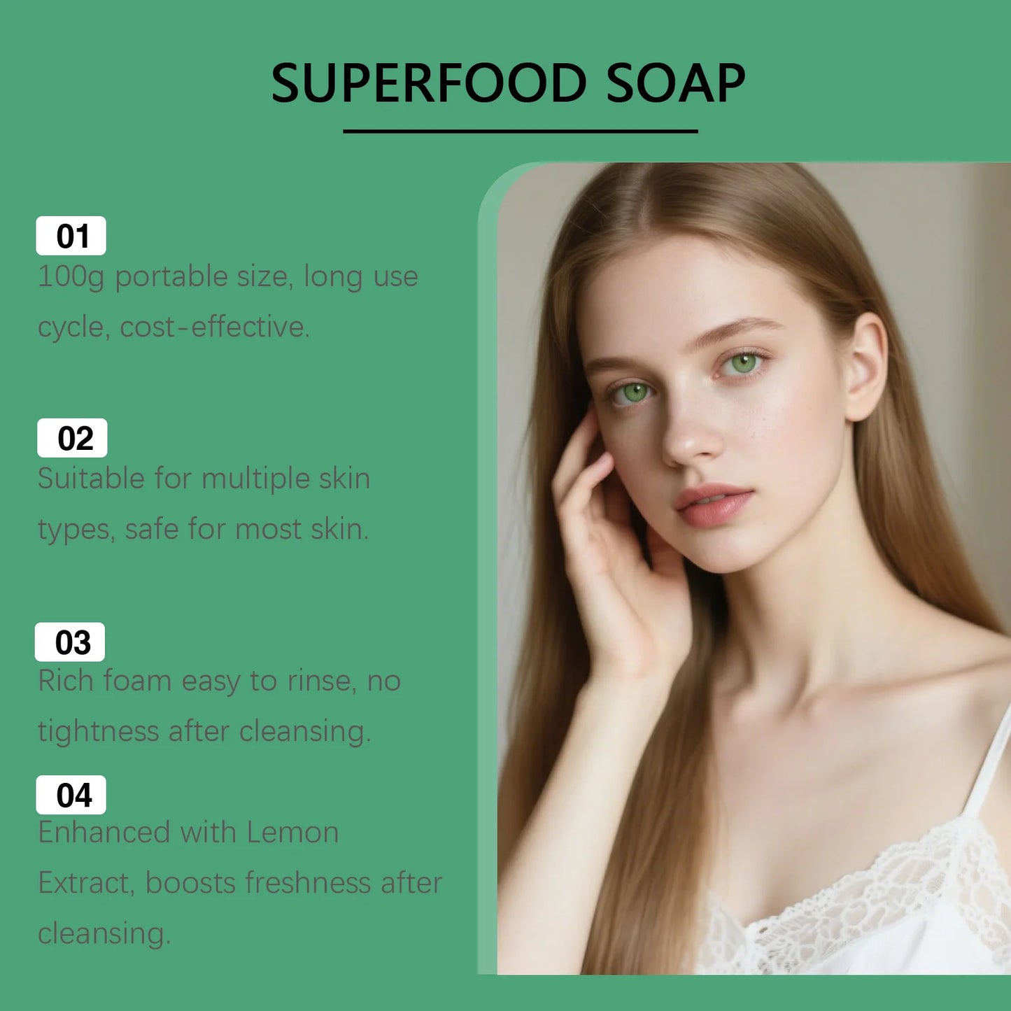 Turmeric Brightening Soap Bar – Kojic Acid, Dark Spot Cleanser