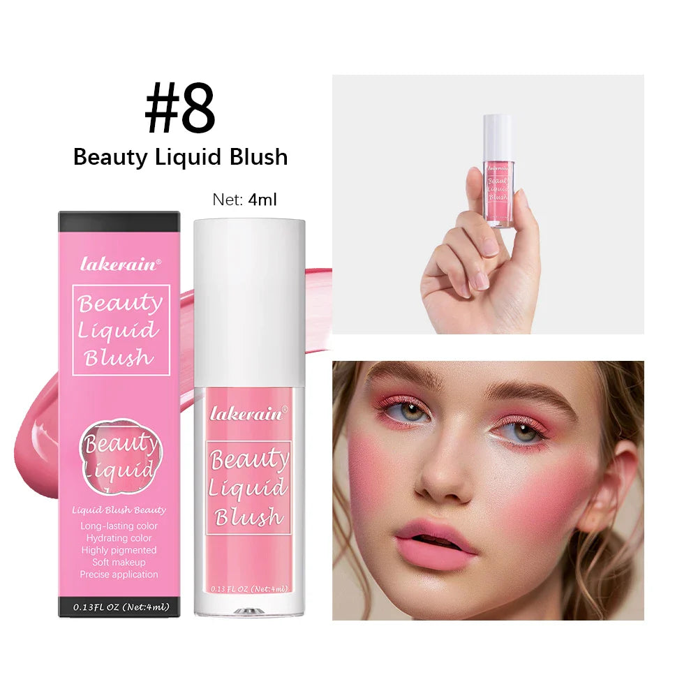 Waterproof Liquid Blush – Multi-Use Cheek & Lip Tint | 9 Shades