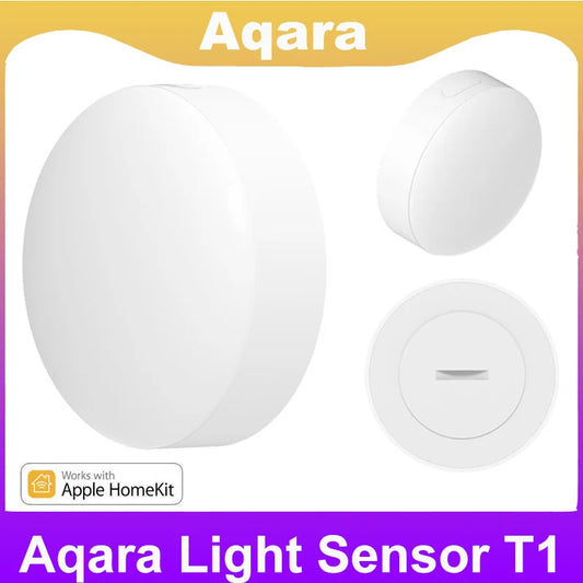 Aqara Light Brightn Sensor T1 Zigbee 3.0 Smart Home Light Change Controlled Detector Magnetic APP for Mijia Homekit APP Peaceful Pleasures Health and Wellness