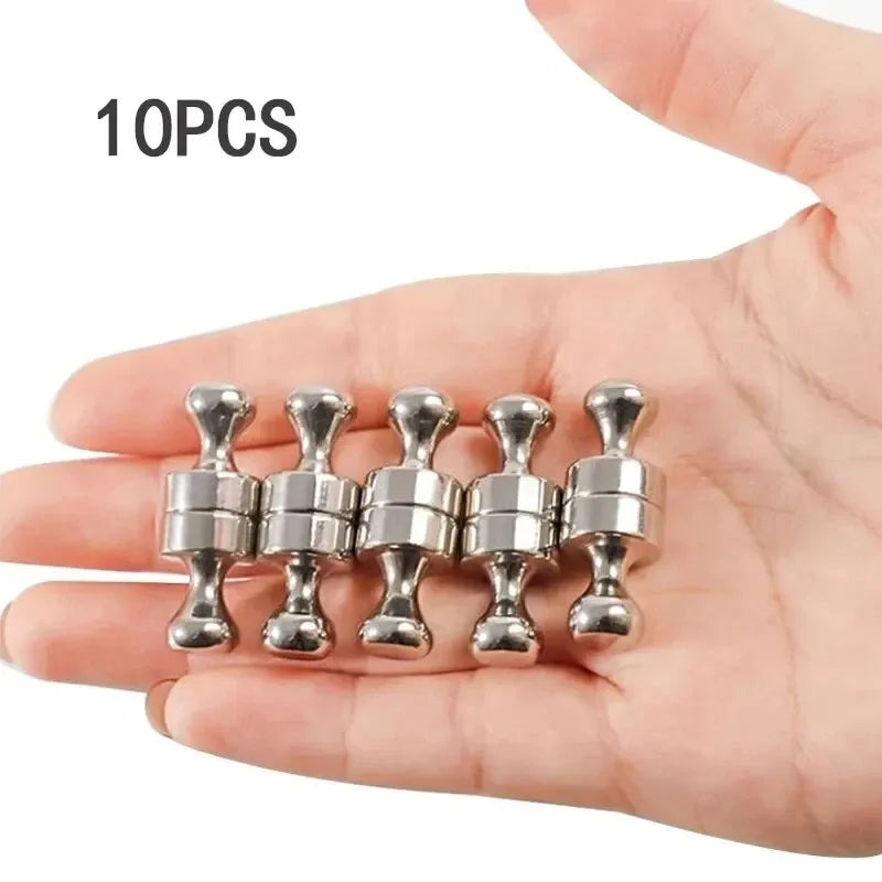 10PCS Neodymium Magnetic Nails 12x16mm – Whiteboard & Fridge