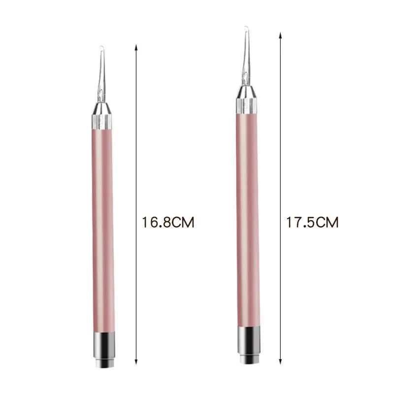 Luminous Ear Scoop, Stainless Steel Ear Scoop with Light, Luminous Ear Cleaner, Visual Ear Picking Tool Peaceful Pleasures Health and Wellness