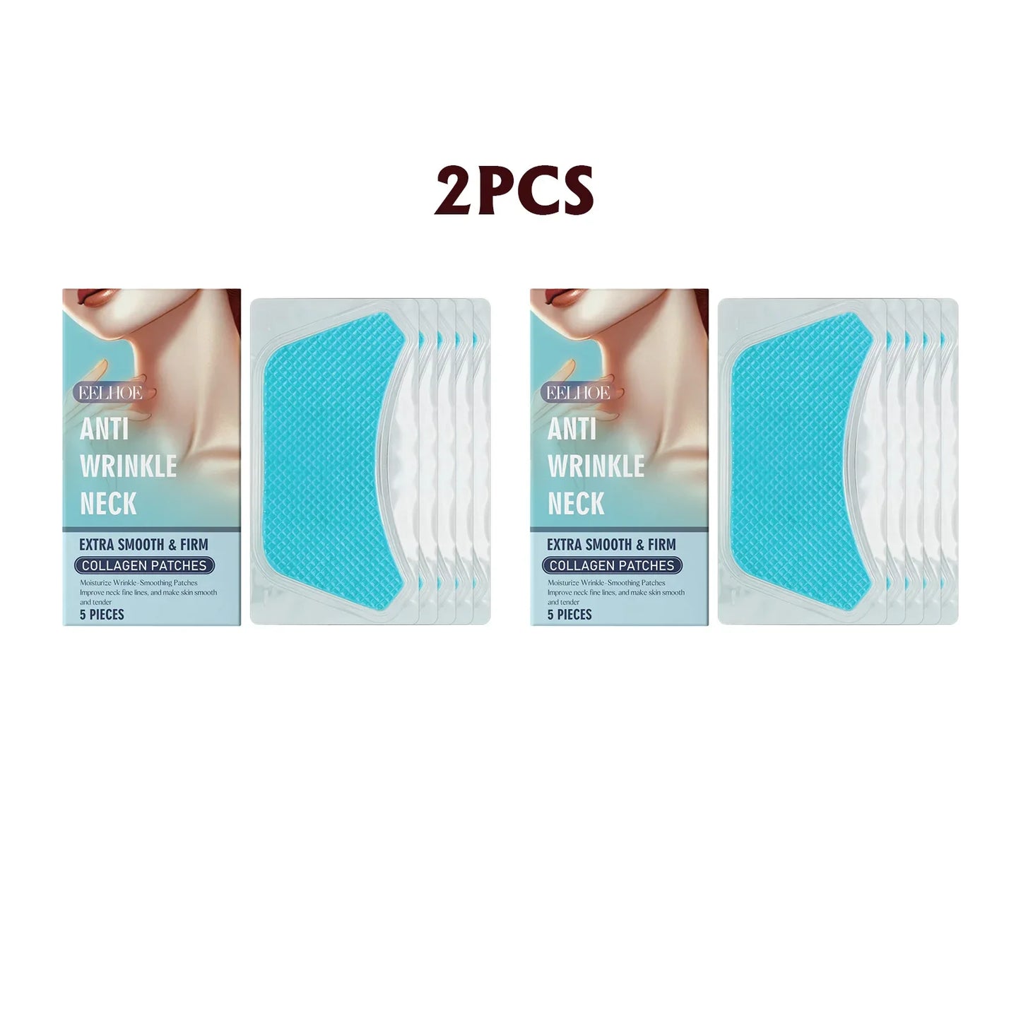 Eelhoe Collagen Neck Mask Patches – Firm, Lift & Hydrate