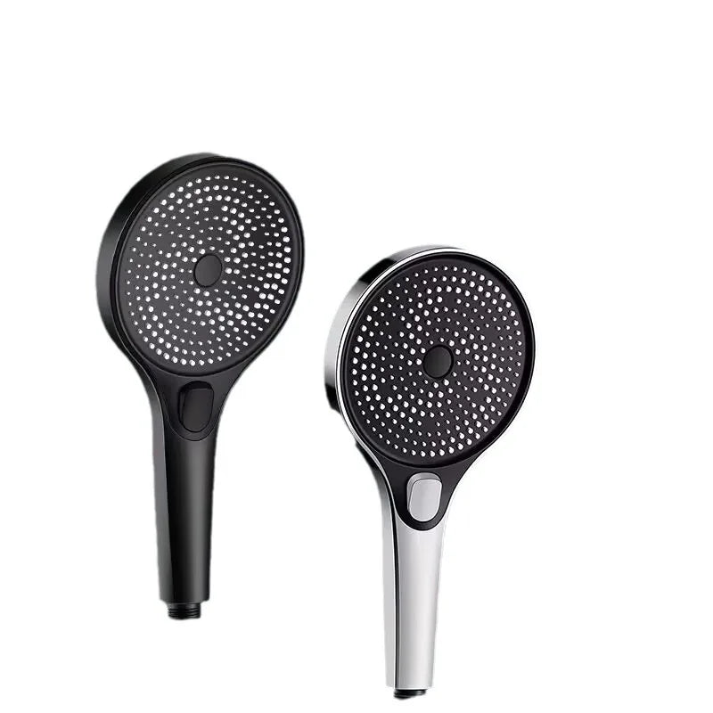 130mm High-Pressure Rainfall Shower Head | 3 Spray Modes