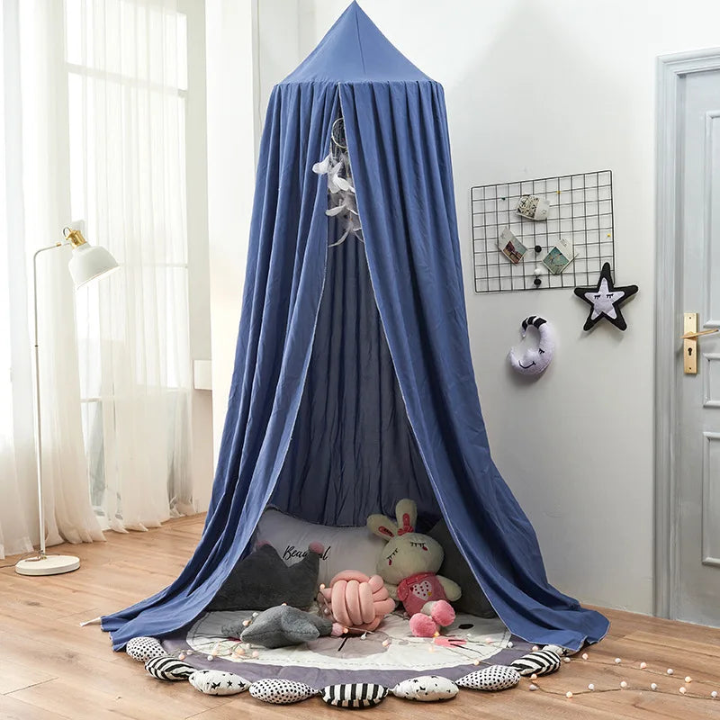 Kids Dome Bed Canopy Castle Play Tent & Mosquito Net
