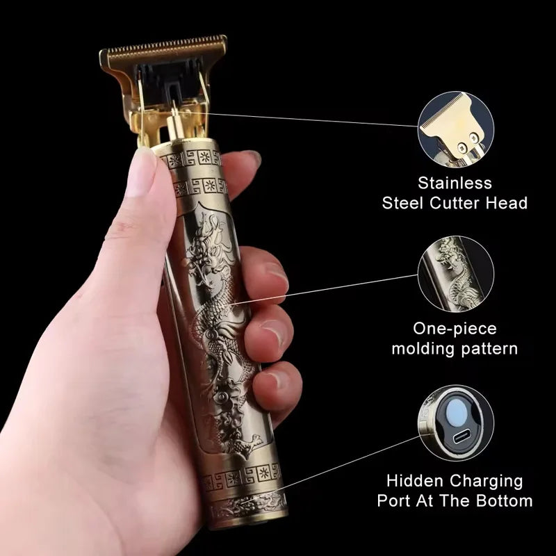 T9 USB Men's Electric Hairdresser Rechargeable Razor Trimmer 1200 mah Hairdresser Technology Beard trimmer Peaceful Pleasures Health and Wellness
