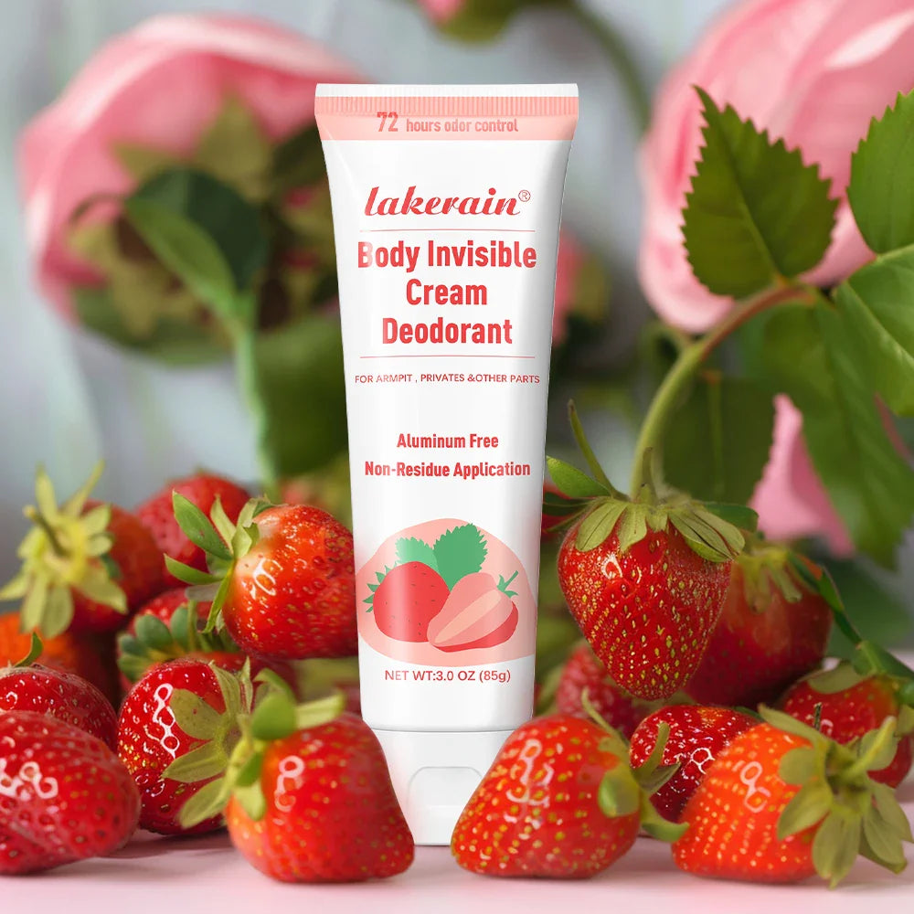 Lakerain Fruity Deodorant Cream – Aluminum-Free, Long-Lasting