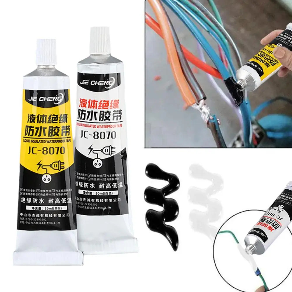 Liquid Electrical Tape Insulation Sealant for Repairs Peaceful Pleasures Health and Wellness