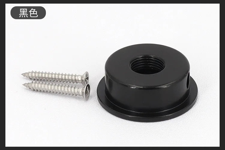 Electric Guitar Audio Output Socket Jack Holder Bowl Round Cup Pot