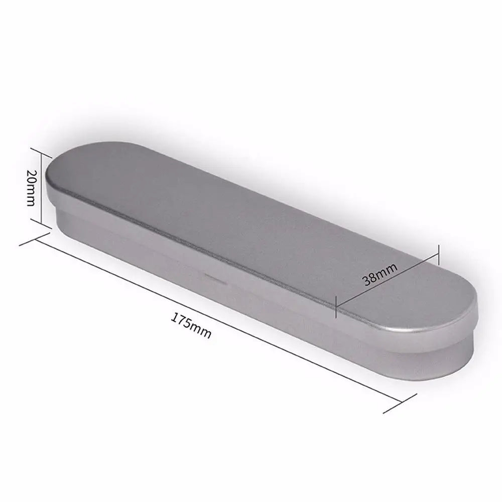 Supplies Multifunction Stationery Storage Box Flip box Student Tin Box Fountain Pen Box Metal Pencil Case Iron Pencil Case Peaceful Pleasures Health and Wellness