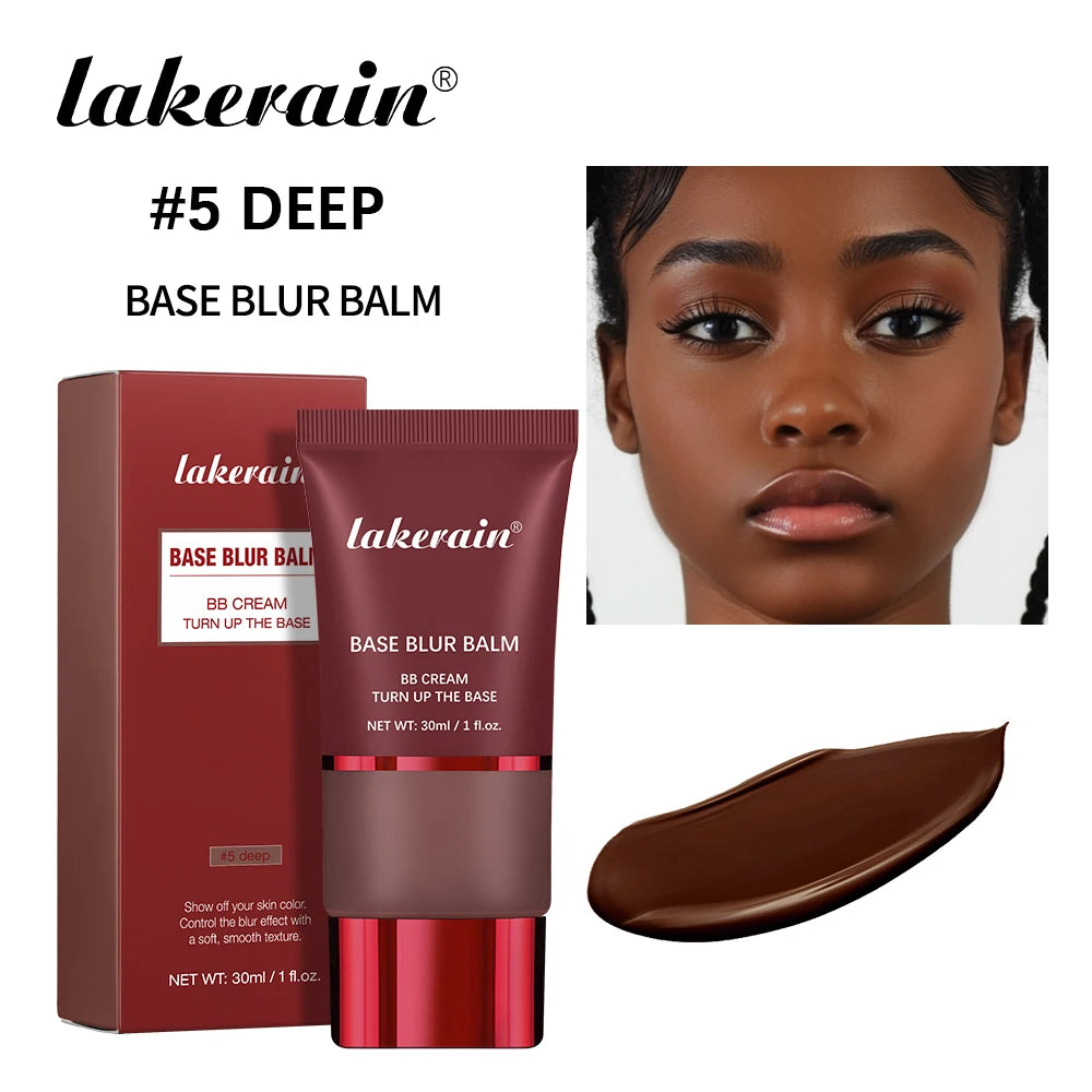 LAKEKRAIN Matte Liquid Foundation Soft Focus Lightweight Long Lasting Smooth Skin Natural Contour Multi Shades For All Skin Tone Peaceful Pleasures Health and Wellness 5 deep
