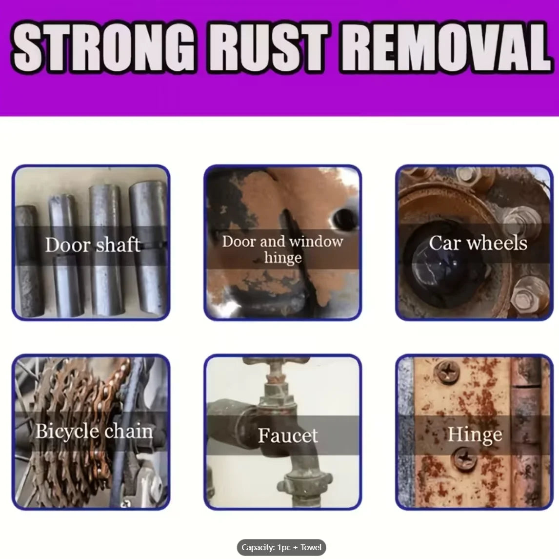 Metal Rust Removal Spray – Converter, Remover & Preventer