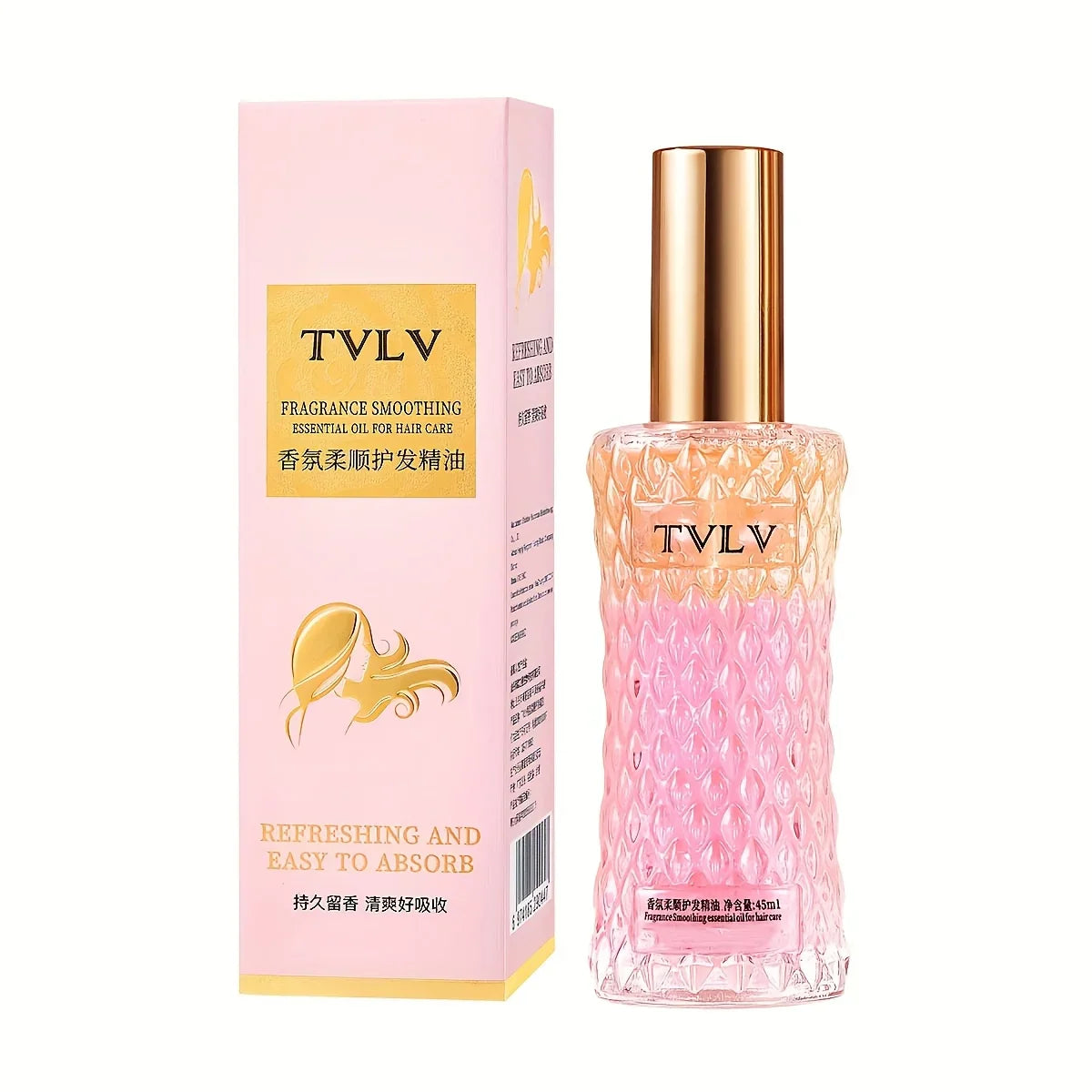 Fragrance Hair Oil Spray – Anti-Frizz, Smooth & Heat Protection
