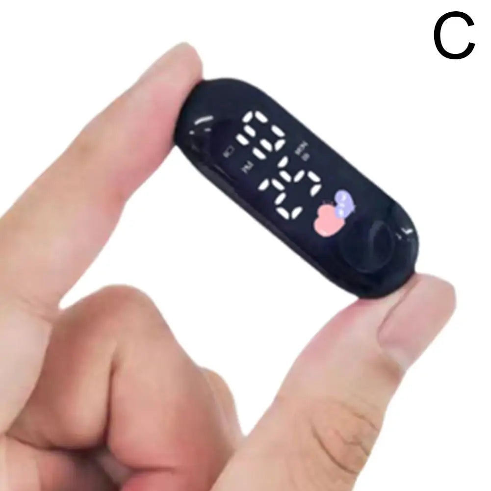 Motorcycle Electric Scooter Digital Time Display Portable Electronic Watch Waterproof Night Light Digital Display LED Clock Peaceful Pleasures Health and Wellness C
