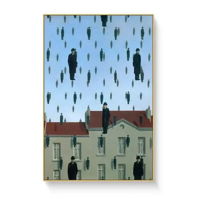 Modern Surrealist Canvas Wall Art Print | Unframed Poster