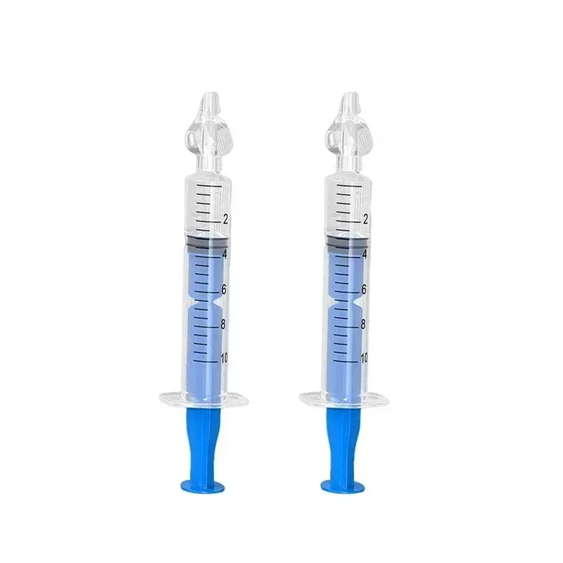 Baby Nasal Aspirator Syringe – Soft Silicone Nose Cleaner 10ml