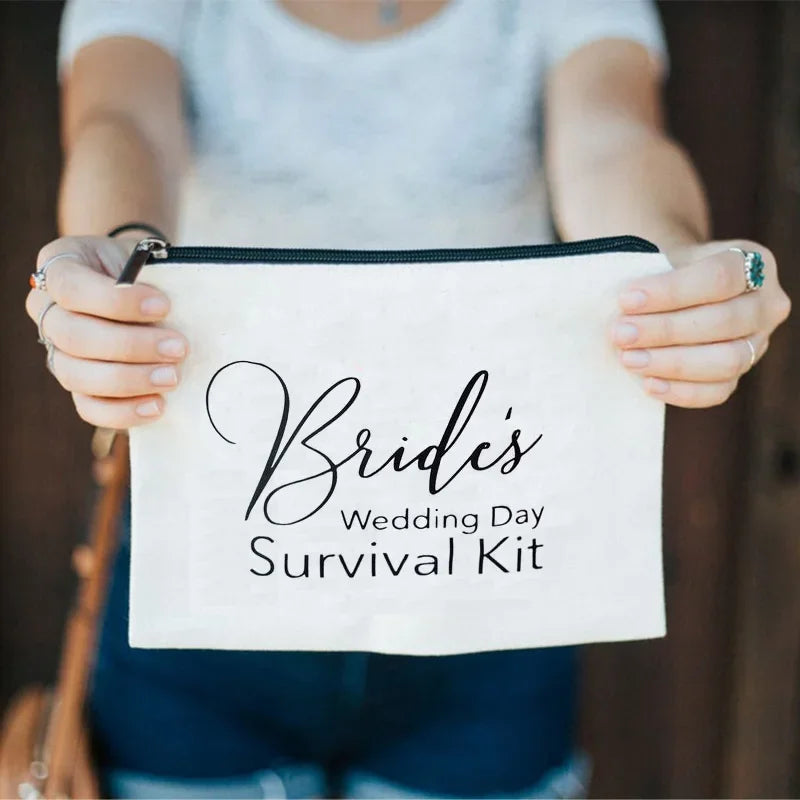 Bride's Wedding Day Survival Kit | Bridal Emergency Makeup Bag