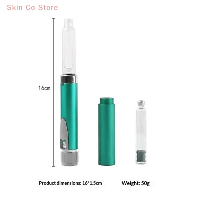 [CO]1Pcs Metal Universal Aesthetics Magic Pen Wrinkle Care Facial Wrinkle Remover For Lilly Insulin Injection Pen Tattoo Pen[CO] Peaceful Pleasures Health and Wellness
