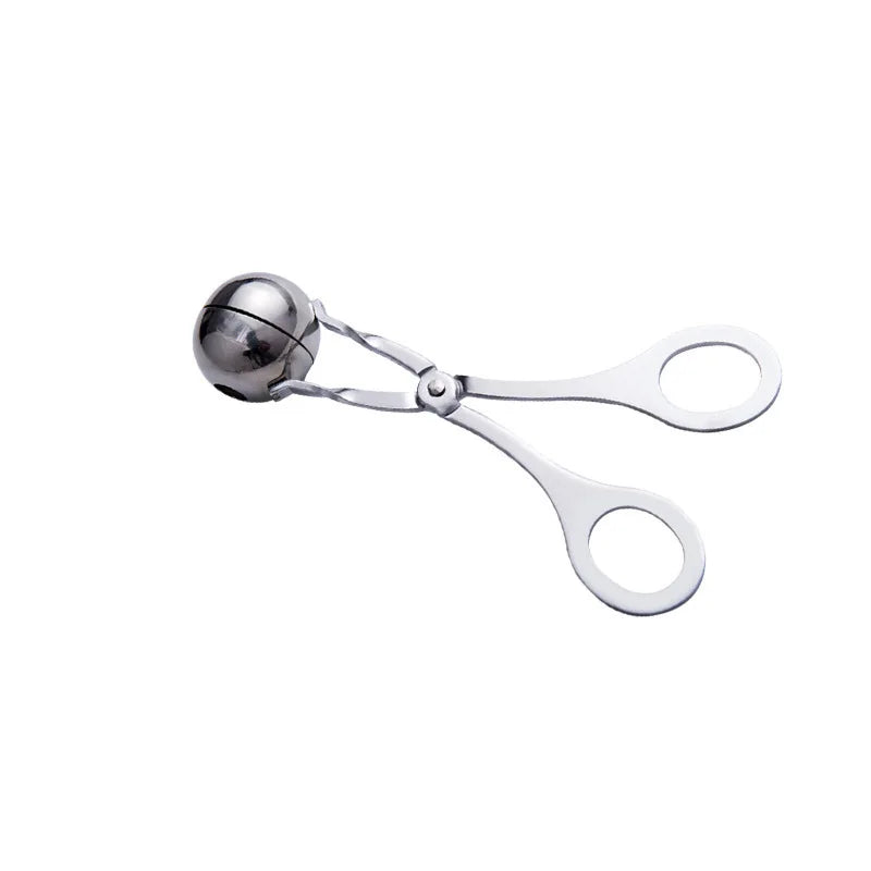 Stainless Steel Meatball Maker Clip Household Manual Meatball Making Mold for Fish Meat Beef Ball Kitchen Cooking Tool Peaceful Pleasures Health and Wellness