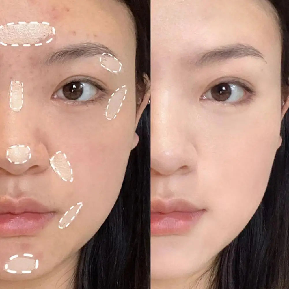 Multi-Purpose Concealer Cream Concealment Spots Dark Circles Acne Scars Tear Troughs Long-lasting Sweatproof Foundation Makeup Peaceful Pleasures Health and Wellness