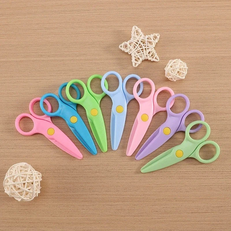 Kids Safety Scissors | Child-Safe Craft Scissors for School & Art