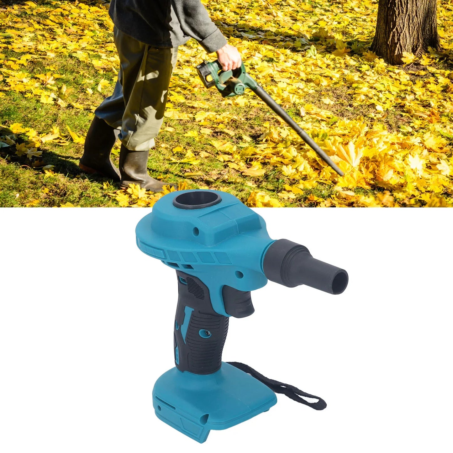 Electric Air Blower Rechargeable Duster Battery Powered Handheld Dust