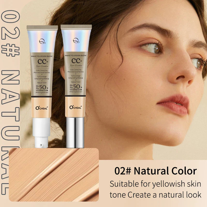 O'Cheal CC Cream SPF 50+ Foundation, Concealer & Primer 30g