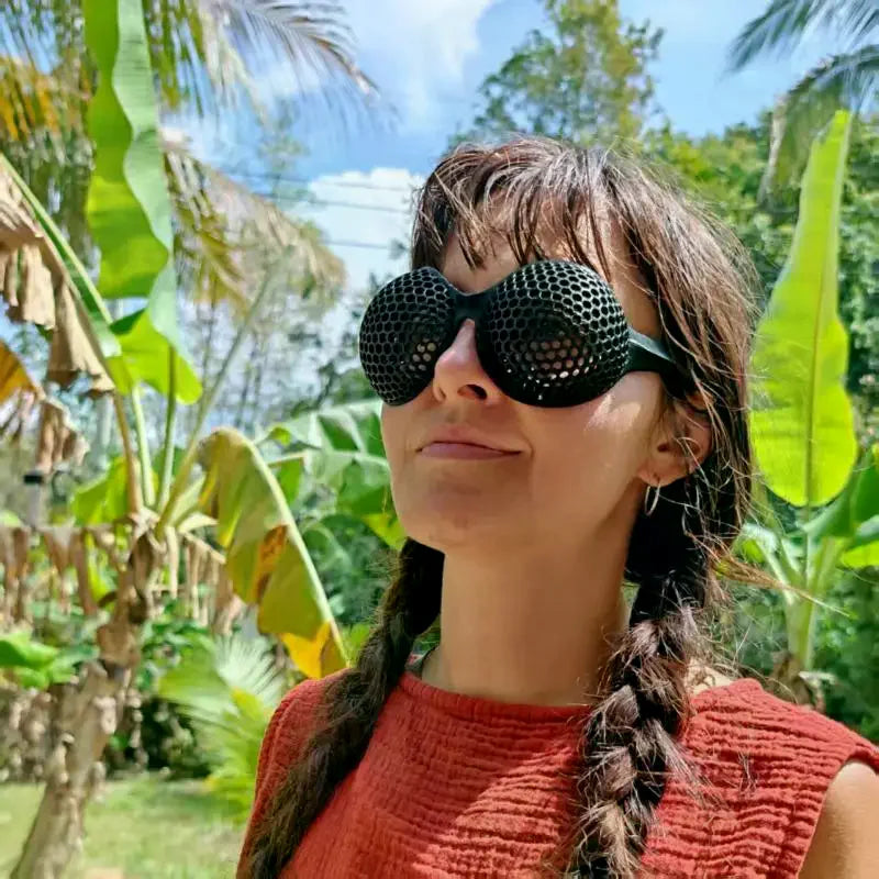 3D Printed Compound Eye Glasses – Hollow Party Photo Props