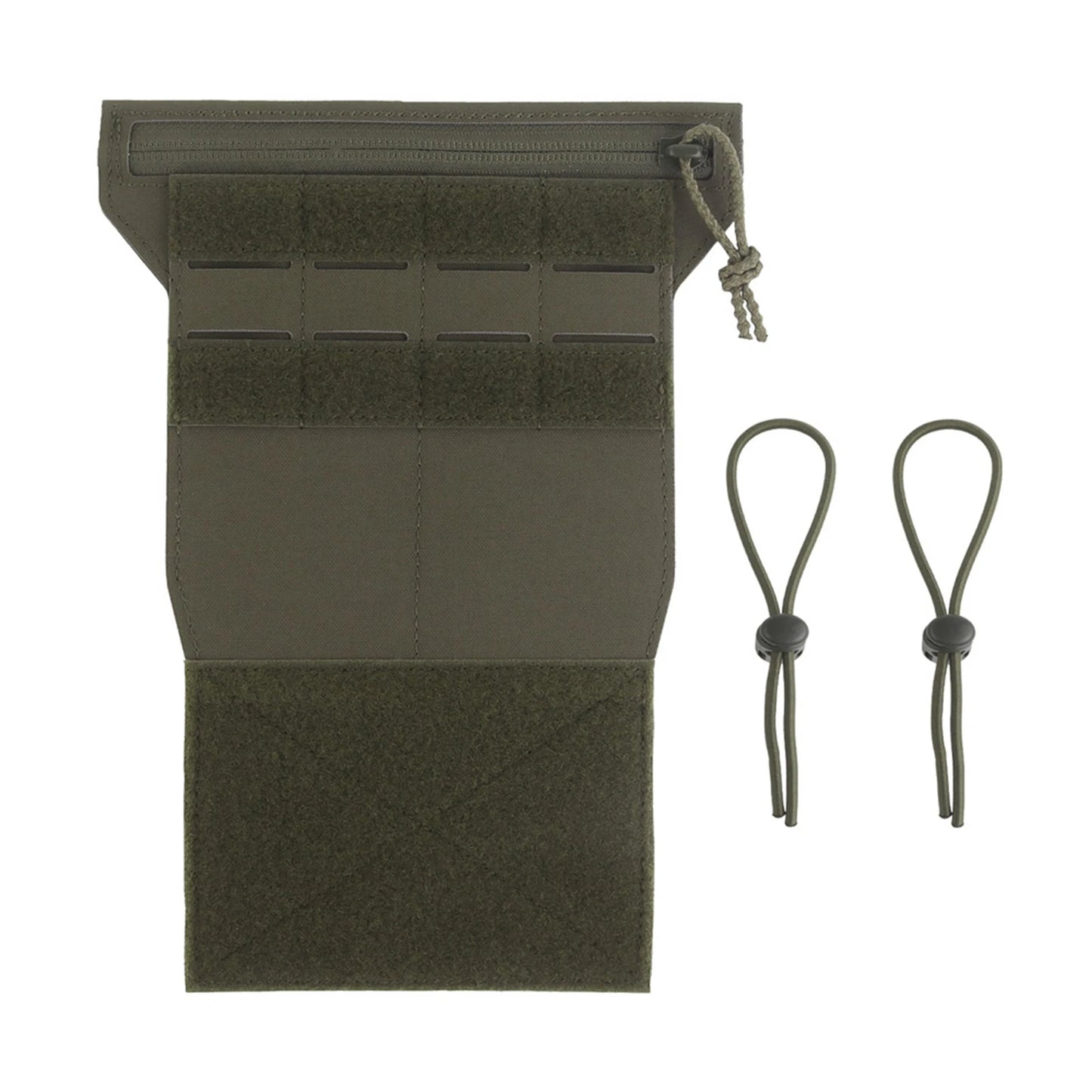 Tactic Chest Rig Reusable Tactic Chest Armor Management Panel Multi-Layer for Diary Card Battery Utility Storage Pouches Peaceful Pleasures Health and Wellness Green