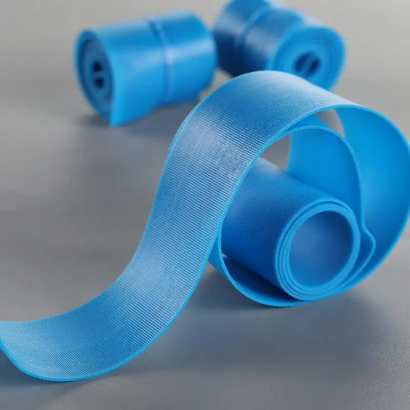 5pcs Disposable Tourniquet Non-latex Tourniquet Blue TPE Silicone Safety First Aid Props Outdoor Sports Camping Equipment Peaceful Pleasures Health and Wellness