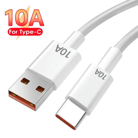 120W USB-C Fast Charging Cable 10A | Huawei Xiaomi Samsung USB-C Charging Cable Peaceful Pleasures Health and Wellness